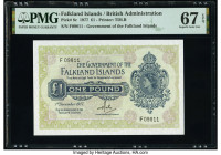 Falkland Islands Government of the Falkland Islands 1 Pound 1.12.1977 Pick 8c PMG Superb Gem Unc 67 EPQ. 

HID09801242017

© 2022 Heritage Auctions | ...
