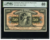 Guatemala Banco Agricola Hipotecario 50 Pesos 1.8.1917 Pick S104a PMG Extremely Fine 40. 

HID09801242017

© 2022 Heritage Auctions | All Rights Reser...