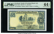 Scotland North of Scotland Bank Ltd. 1 Pound 1.7.1945 Pick S644 PMG Choice Uncirculated 64 EPQ. 

HID09801242017

© 2022 Heritage Auctions | All Right...