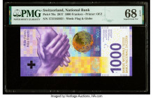 Switzerland National Bank 1000 Franken 2017 Pick 79a PMG Superb Gem Unc 68 EPQ. 

HID09801242017

© 2022 Heritage Auctions | All Rights Reserved