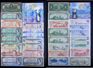 Canada Dollar George VI 2.1.1937 Fine, Dollar 1867-1967 commemorative Unc (3), 1973 (2) both Unc, Two Dollars 1974 (2) and 1986 all three Unc, Five Do...