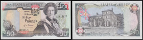 Jersey The States of Jersey &pound;50 pick 30A signature Ian Black FIRST prefix for this type AC813177 UNC

 Estimate: GBP 150 - 250