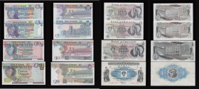 Northern Ireland Bank of Ireland One Pound Belfast 15 Nov 1943 EF or better, One Pounds Gutherie 1967 Pick 56 and O'Neil Pick 61b (2) these Unc, Five ...