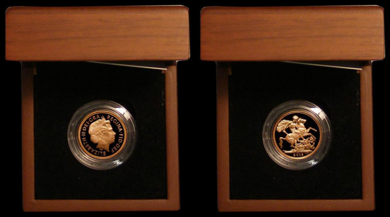 Sovereign 2013 S.SC7 Gold Proof FDC in the Royal Mint box of issue with certific...