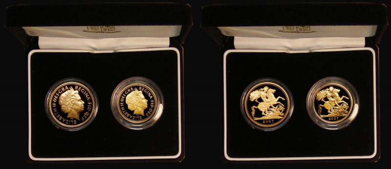 Sovereign and Half Sovereign - The 2007 UK Sovereign and Half Sovereign Gold Pro...