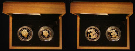 Sovereign and Half Sovereign - The 2008 UK Sovereign and Half Sovereign Gold Proof Set - Sovereign 2008 S.SC4 Gold Proof and Half Sovereign 2008 S.SB4...
