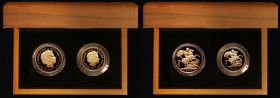 Sovereign and Half Sovereign - The 2009 UK Sovereign and Half Sovereign Gold Proof Set - Sovereign 2009 S.SC7 Gold Proof and Half Sovereign 2009 S.SB7...
