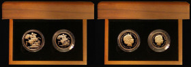 Sovereign and Half Sovereign - The 2009 UK Sovereign and Half Sovereign Gold Proof Set - Sovereign 2009 S.SC7 Gold Proof and Half Sovereign 2009 S.SB7...
