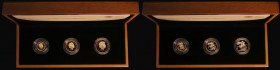 Sovereign, Half Sovereign and Quarter Sovereign - The 2010 UK Gold Proof Sovereign Three-coin collection S.PGS57 FDC in the Royal Mint box of issue wi...