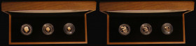 Sovereign, Half Sovereign and Quarter Sovereign - The 2011 UK Gold Proof Sovereign Three-coin collection S.PGS61 FDC in the Royal Mint box of issue wi...