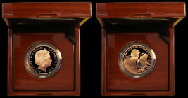 Alderney Five Pounds 2014 70th Anniversary of D-Day Gold Proof FDC in the Royal Mint box of issue with certificate number 35 and booklet, a rare issue...