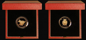 Malta 25 Liri Gold 1992 50th Anniversary of the Awarding of the George Cross to Malta KM#101 Gold Proof FDC in the red box of issue with certificate, ...