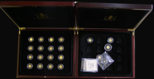 World Small Gold - The World's Finest Gold Miniatures collection a 35-coin set 2...