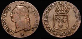 France Sol 1786W Lille Mint KM#578.16 Fine

 Estimate: GBP 15 - 25