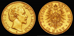 German States - Bavaria Ten Marks Gold 1876D KM#898 NEF

 Estimate: GBP 240 - 280