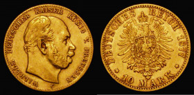 German States - Prussia Ten Marks Gold 1877C KM#504 NVF/VF

 Estimate: GBP 120 - 180