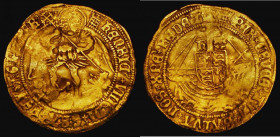 Angel Henry VIII First Coinage, h and rose above shield, S.2265 mintmark Portcullis, 5.12 grammes, Fine, creased

 Estimate: GBP 500 - 1000