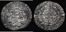 Groat Henry VI Pinecone-Mascle issue, London Mint S.1874, 3.83 grammes, GVF/VF with an excellent portrait of the King, the London Mint coins much scar...