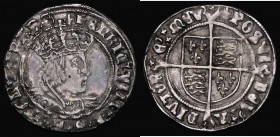 Groat Henry VIII Laker Bust D, S.2337, mintmark Lis, 2.70 grammes, About VF, the obverse with some double striking

 Estimate: GBP 100 - 150