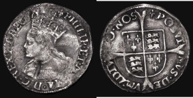 Groat Philip and Mary (1554-1558) S.2508 mintmark Lis, 2.01 grammes, Near Fine/Bold Fine

 Estimate: GBP 40 - 80