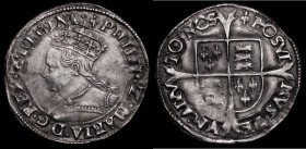 Groat Philip and Mary S.2508, North 1973 mintmark Lis, 2.17 grammes, VF with some old surface marks, rare in all grades above Fine

 Estimate: GBP 4...