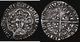 Groat Richard III as S.2156 mintmark Boar's head/Sun and Rose (muled) 2.73 grammes, approaching VF, a very rare issue missing from many hammered colle...