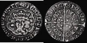 Groat Richard III RICARD legend, S.2157, North 1679, mintmark Sun and Rose 2, 2.93 grammes Nearer VF than Fine, some old thin scratches on the obverse...