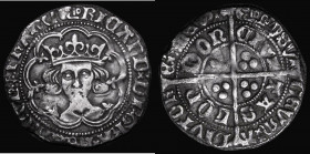 Groat Richard III S.2156 mintmark Boar's head 2 both sides, the mintmarks bold and clear, 2.83 grammes, About VF, a very rare issue missing from many ...
