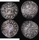 Pennies (2) Edward I London Mint, Class 10E Near Fine, and Edward I class uncertain with some weakness to the legend Near Fine

 Estimate: GBP 20 - ...