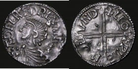Penny Aethelred II Long Cross type S.1151, North 774, London Mint, moneyer Leofwine, 1.82 grammes, NEF 

 Estimate: GBP 300 - 350