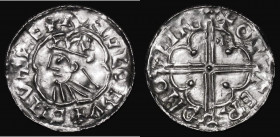 Penny Cnut Quatrefoil type with Cross in first quarter S.1157, North 781, Lincoln Mint, moneyer Osferth, 0.86 grammes, GVF

 Estimate: GBP 90 - 150
