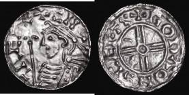 Penny Cnut Short Cross type S.1159, North 790, Shaftesbury Mint, (SCEFTI) moneyer Goda, 1.12 grammes, VF and very scarce, our archive database stretch...