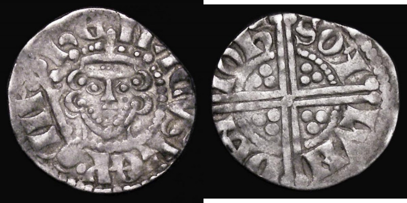 Penny Henry III Long Cross, London Mint, moneyer Iohs, Crown with end pellets, C...