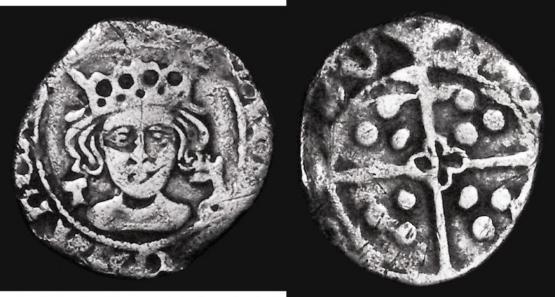 Penny Richard III York Mint, Archbishop Rotherham, T and upright Key at neck, S....