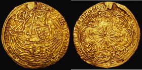 Ryal (Rose Noble) Edward IV, Light Coinage, Large Fleurs in spandrels, S.1950, 7.58 grammes, Fine, ex-jewellery

 Estimate: GBP 1600 - 2000