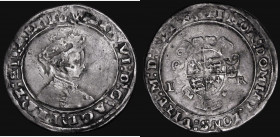 Shilling Edward VI Second issue in debased silver, 1549 (MDXLIX) Crowned Bust 5, S.2466 mintmark Arrow, Ex-T.R.Hardaker Collection 24/9/2020 Good Fine...