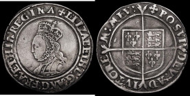 Shilling Elizabeth I Second Issue S.2555, North 1985 mintmark Cross Crosslet, 6.10 grammes, Nearer VF than Fine, evenly struck and bold

 Estimate: ...