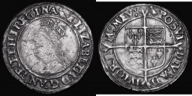 Shilling Elizabeth I Second Issue, Bust 3C, S.2555, North 1985 mintmark Martlet, 5.94 grammes, NVF with some old scuffs 

 Estimate: GBP 350 - 450