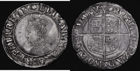 Shilling Elizabeth I Sixth Issue S.2577 mintmark Hand, 6.13 grammes, VF on a full round flan, a little unevenly toned but not unpleasant, desirable th...