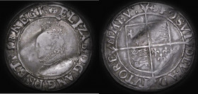Shilling Elizabeth I Sixth Issue, S.2577 mintmark Anchor, 5.70 grammes, Fine, creased

 Estimate: GBP 150 - 200