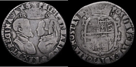 Shilling Philip and Mary 1555 English titles only, with mark of value S.2501, weight 5.84 grammes, NF/VG the profiles of the portraits well-defined
...