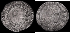 Sixpence 1649 Commonwealth ESC 1483, Bull 177, 2.83 grammes, Fine with some weakness on the shields, the legends bold

 Estimate: GBP 440 - 550