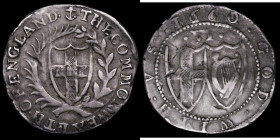Sixpence 1660 Commonwealth ESC 1497, Bull 215, mintmark Anchor, 3.04 grammes, Good Fine or better and bold with an old grey tone, comes with ticket st...