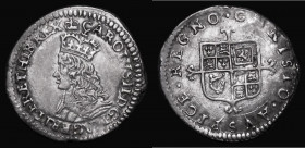 Twopence Charles II First Hammered Coinage, ESC 2161, Bull 275, S.3310, 1.04 grammes, About EF, formerly in a PCGS holder and graded AU55 

 Estimat...