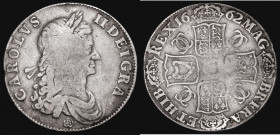 Crown 1662 Rose below, 1662 on edge, ESC 17 VG or better

 Estimate: GBP 240 - 280