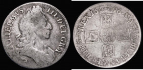 Crown 1696 Third Bust OCTAVO ESC 94, Bull 1004, VG

 Estimate: GBP 100 - 150