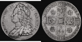 Crown 1743 Roses, DECIMO SEPTIMO edge ESC 124, Bull 1667 Fine/Good Fine

 Estimate: GBP 250 - 500
