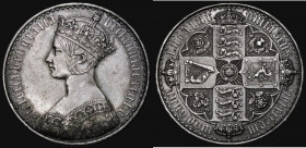 Crown 1847 Gothic UNDECIMO ESC 288, Bull 2571 About VF with grey toning

 Estimate: GBP 2600 - 3200