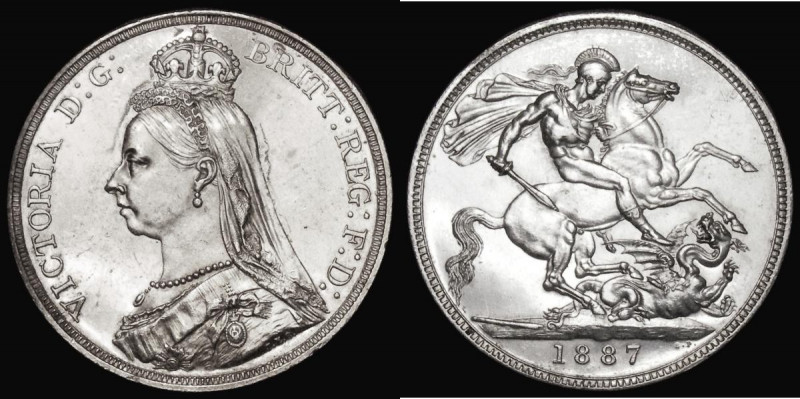 Crown 1887 ESC 296, Bull 2585 GEF and lustrous

 Estimate: GBP 50 - 100