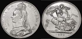 Crown 1890 ESC 300, Bull 2590 VF with some contact marks

 Estimate: GBP 70 - 90